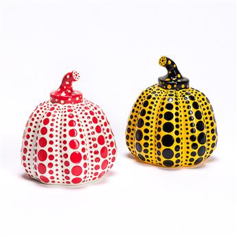 YAYOI KUSAMA Two Pumpkins.